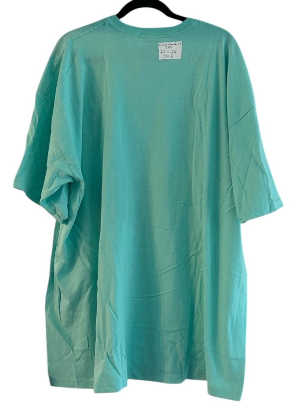 The Golden Girls Squad T-Shirt Teal Tee Bioworld Licensed Men's/Unisex Size 3X - Picture 3 of 3